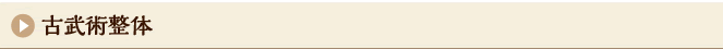 古武術整体