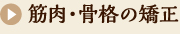 筋肉・骨格の矯正
