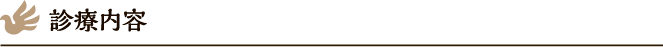 診療内容