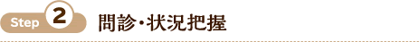 Step2問診・状況把握